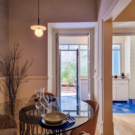 Apartament W. Lots Of In A Beautiful Terrace Lizbona